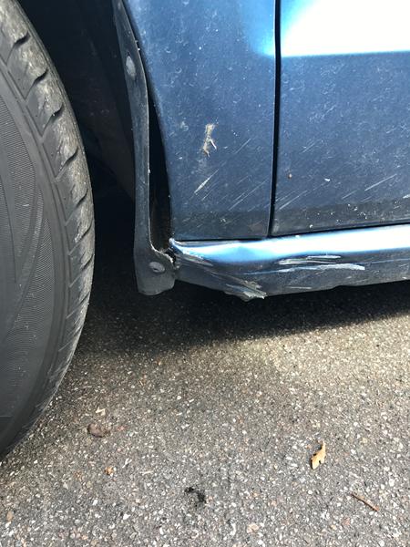 Er bilen totalskadet?