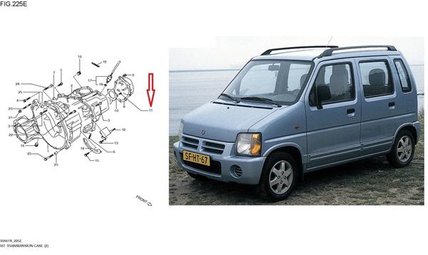 Suzuki wagon r + 2000, 1.2 - Gearkasse bolte?