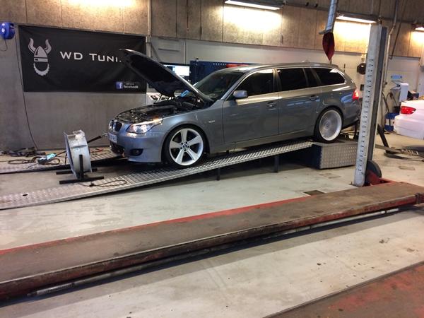 Bmw e61 m tech bagkofanger. Svingbar træk