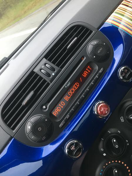 Radio blocked / wait