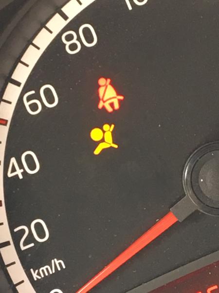 Anlæg - airbag lampe