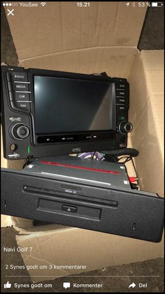 Navi anlæg fra golf 7...