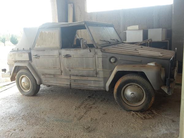 VW Jagtvogn, VW Thing, VW 181 - til DK fra grækenland 
