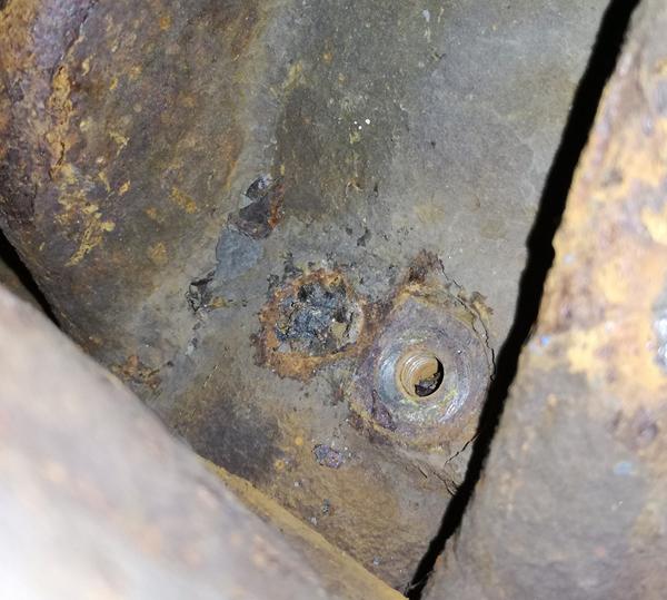 ABS føler knækket Skoda Fabia