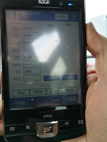 for høj co til ved 2500 omdr?