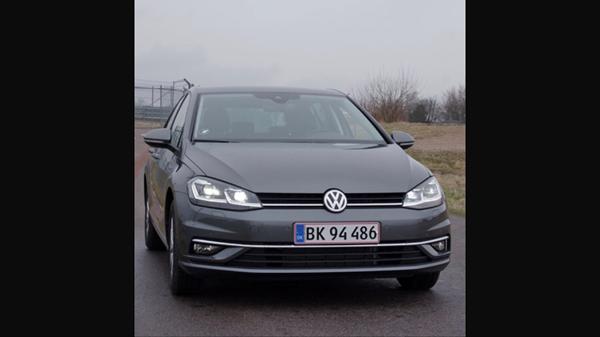 dynamisk kurvelys. Den nye golf 7