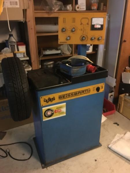 Beissbarth W435 dækafbalanceringsmaskine