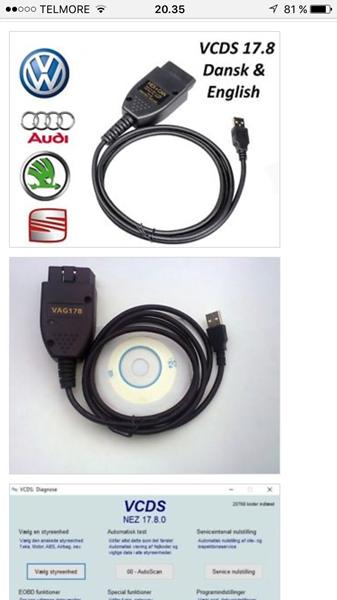 VCDS 17.8 erfaringer søges