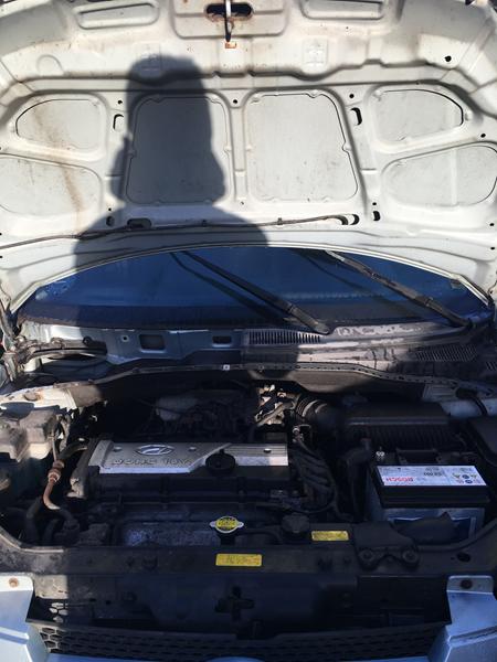 Trækkelse af strøm ledninger på en Hyundai Getz