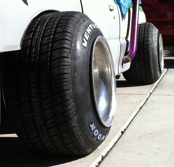 dæk størrelse 8 tommer brede fælge