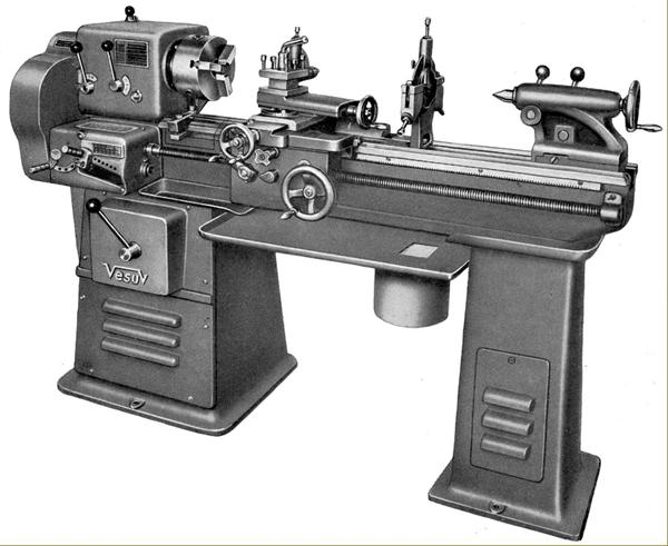 Vesuv 160s Drejebænk