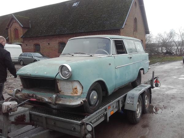 opel Olympia Rekord p2 1700 topstykke rep