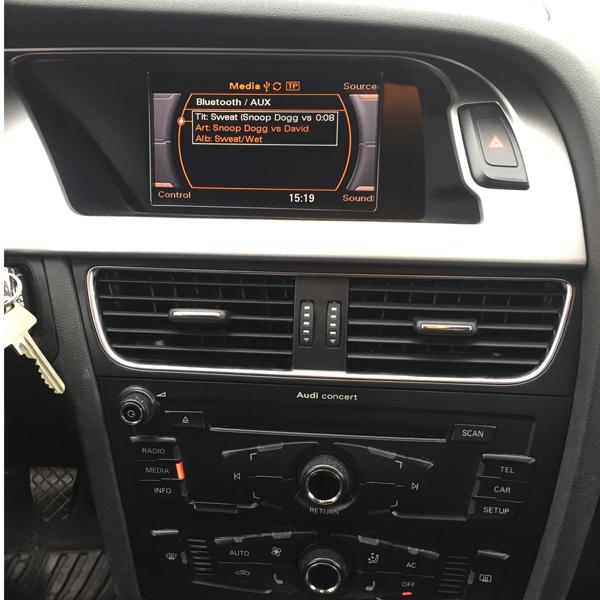 Bluetooth audi a4 b8