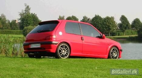 Peugeot 106 1,6 GTI 16v **SOLGT** billede 6