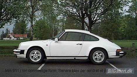 Porsche 911 Carrera 3,2 - Sådan så den ud, da jeg lige havde købt den. Siden er der sket en hel del. billede 4