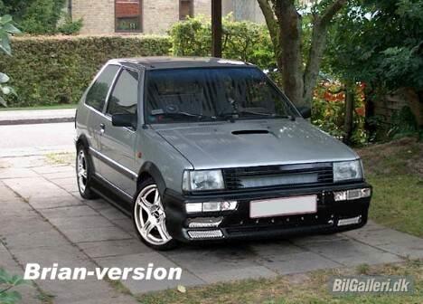 Nissan Micra DX - Lidt billedmanipulation og Micra´en forvandles til en Brian-bil :) billede 2