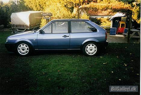 VW Polo coupe(solgt) - Min Polo med 14" hjul. billede 5