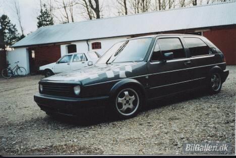 VW Golf II Gti 16v.solgt - Inden jeg gik i gang med mit projekt maling billede 1