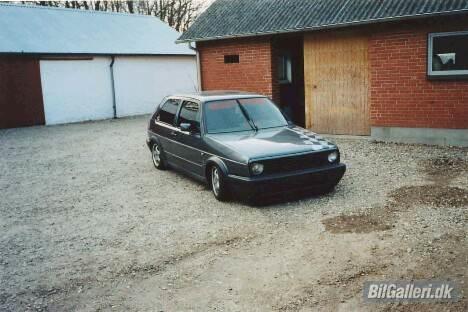 VW Golf II Gti 16v.solgt - Inden jeg gik i gang med mit projekt maling billede 2