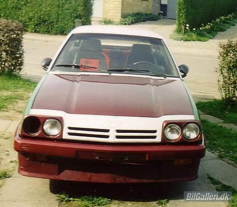 Opel Manta bcc (tidligere bil) - efter at vi måtte sætte lygter i og frontspoiler på billede 6