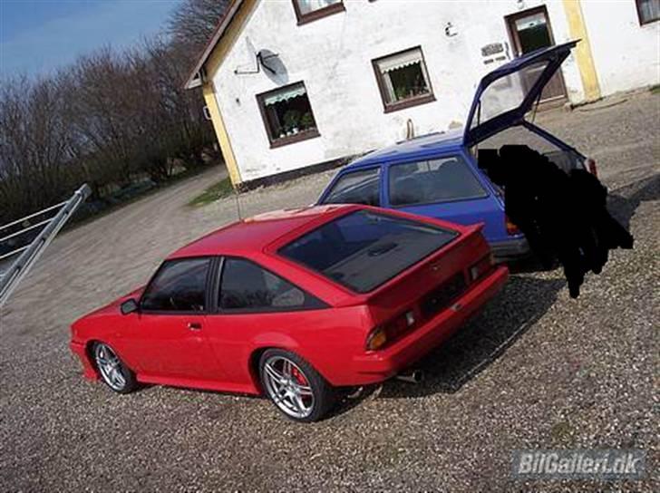 Opel Manta B CC - Sammen med min gamle Escort mk.3´er... billede 5