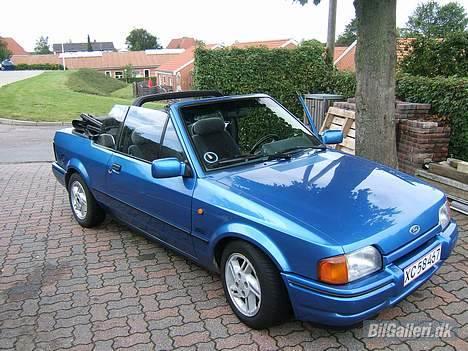 Ford Escort Xr3i Cabriolet - aaaa ny vasket og lækker, self topløs :D billede 12