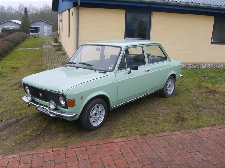 Fiat 128 RALLY  SOLGT          - 2009 helt org billede 10