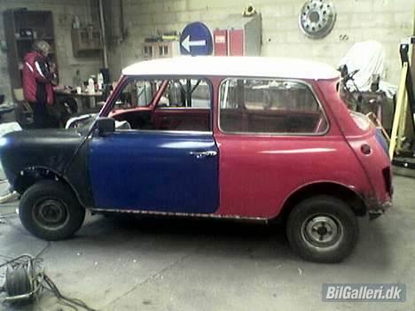 Austin-Morris mini 1100 specsiel - under renovering billede 17