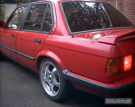 BMW E30 320i - D16/8-06 Med de nye (brugte) fælge 7,5x16 Borbet t billede 16