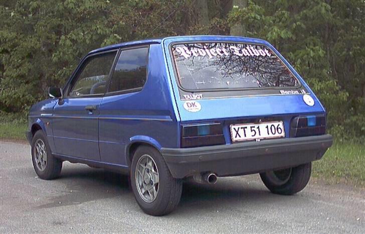 Talbot Samba LS Skrottet - Det gi´r vel sig selv billede 3