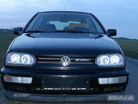 VW golf vr6 SOLGT - Såen ser den ud med et par engel eyes! billede 10