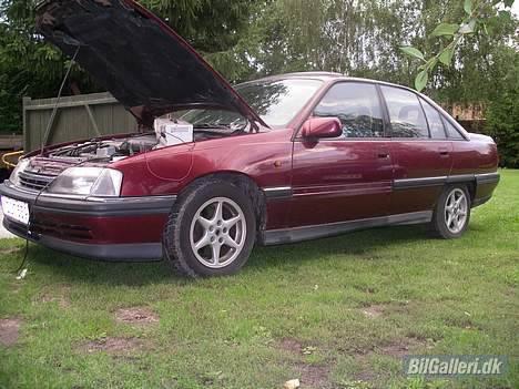 Opel Omega a 2,6 (solgt) - her er bilen. alt mekanisk fejler intet. men karossen er sku lidt moden billede 1