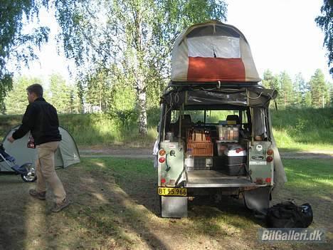 Land Rover Serie III 88" - Lapland 2006, 3000 km tur/retur uden problemer, men højst 80 km/t billede 8