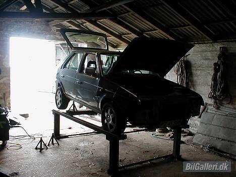 Skoda Favorit - så er der dømt rust arbejde.. billede 14