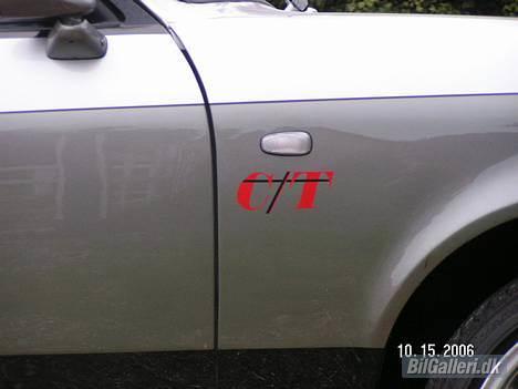 Opel kadett c City (Solgt)! - har lige modificeret det røde logo lidt, med sorte streger ! billede 14