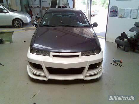 Opel calibra turbo 4x4 (før) - Så er den nye kofanger monteret billede 15