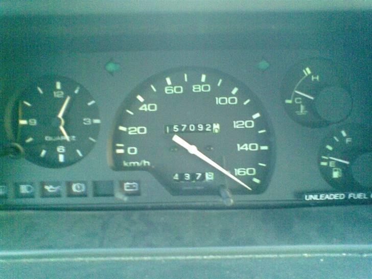 Nissan Micra "Spasseren" RIP - Selv Spasseren kan køre speedometeret ud... Bemærk 437km kørt.... og stadig over en kvart tank tilbage ;) billede 15