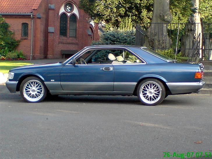 Mercedes Benz W126. - 560 SEC.  - Mercedes 560SEC , efter min mening den smukkeste coupe der er lavet til d.d , For den rigtige pris er alt vel Tilsalg. billede 1