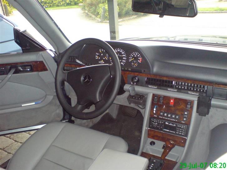 Mercedes Benz W126. - 560 SEC.  - Nyt sportsrat rigtig lække at køre med. billede 8