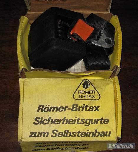 Opel manta a - Römer sikkerhedsseler til bagsædet, i original indpakning, de er til vandret montering billede 19