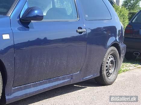 VW Golf 3 Den Gamle :'( - Lister og skørter Spartlet af proF. .. Det holder sku.. Dahm Mangler sku lige et sæt fælge på det billed ikk ? billede 10