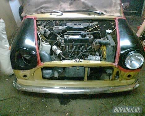 Mini Morris 1000 SOLGT - yepsen, så var der skærme,,, billede 3