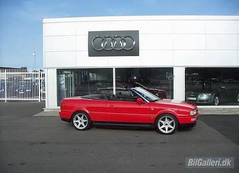 Audi 80 cab solgt - Precis när jatg köpte bilen billede 15