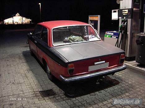 Volvo 142 "Flamin' Moe" - Første tur i bilen, 35kasser øl bagi, og fætter på klappen! billede 17
