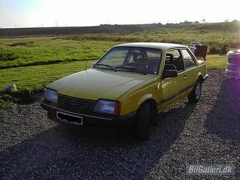 Opel Ascona C  "Den Gule Enke" - Det så min Assi :) billede 1