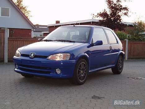 Peugeot 106 rallye SOLGT billede 1