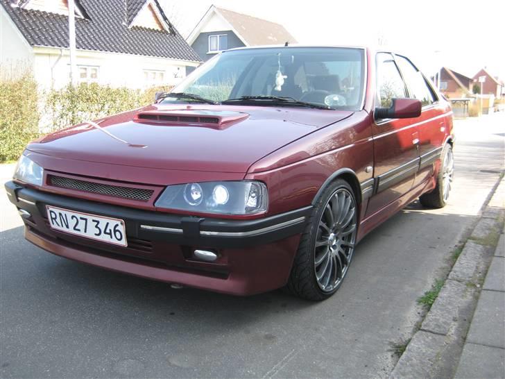 Peugeot 405 GTX SOLGT!  - angel eyes og xenon billede 17