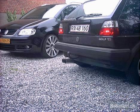 VW golf gtd solgt - sammen med min touran billede 4