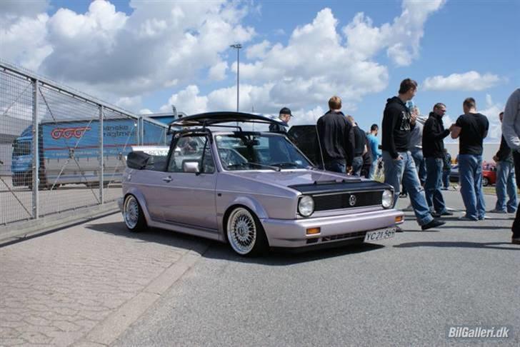 VW Golf 1 Cab Retro billede 9