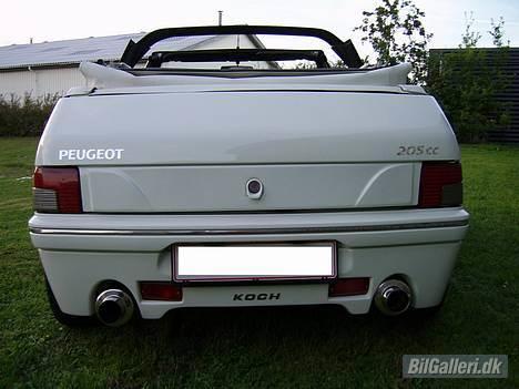 Peugeot 205 cabriolet SOLGT - double ,, "sådan skal det være" billede 2